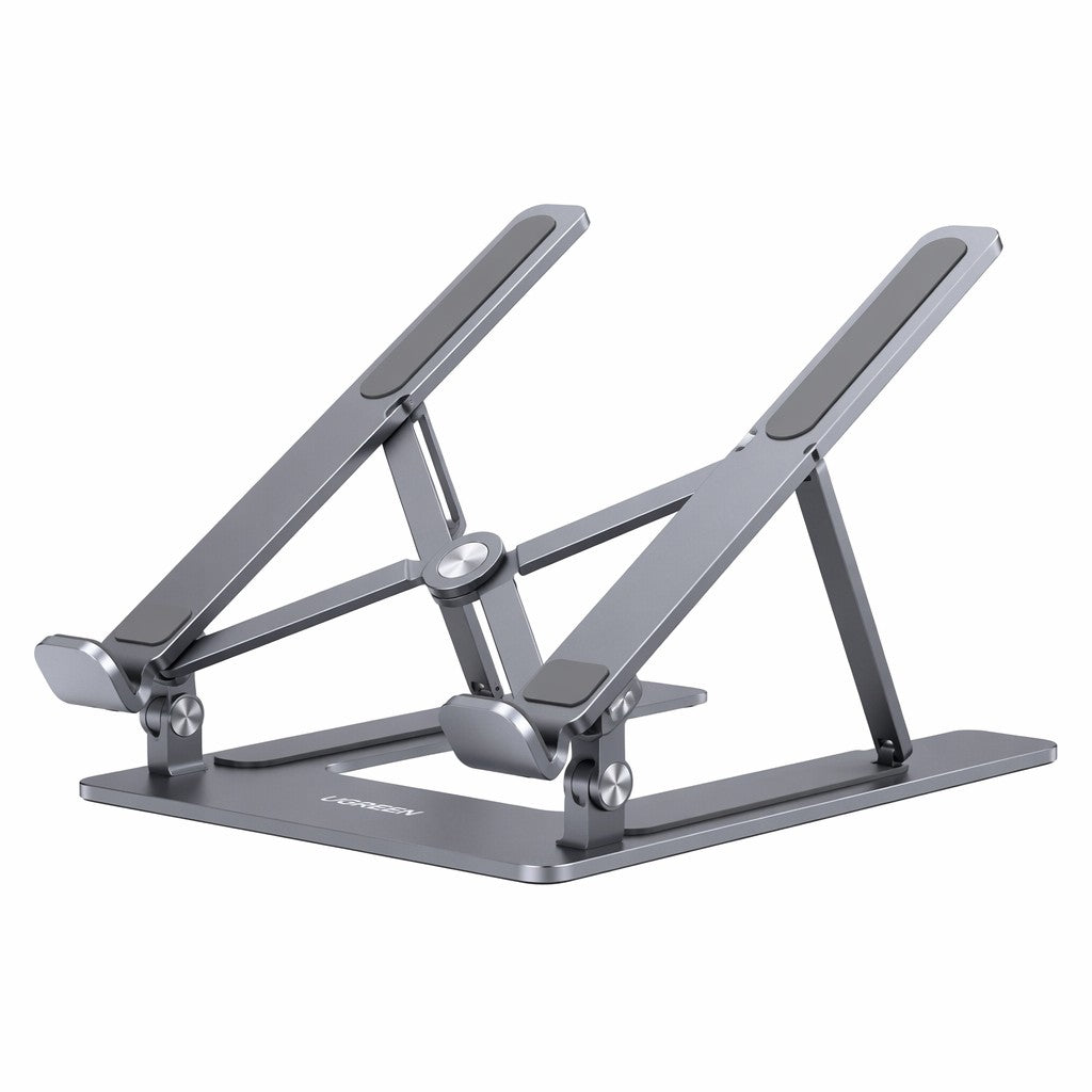 AETHERA Pro: Foldable Aluminum Laptop Stand - front view